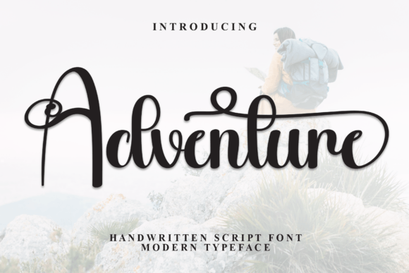 Adventure Font: A Handcrafted Typeface for Heartfelt Branding Projects