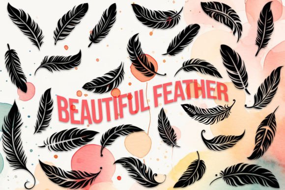 Beautiful Feather: A Decorative Font for Elegant Branding Projects
