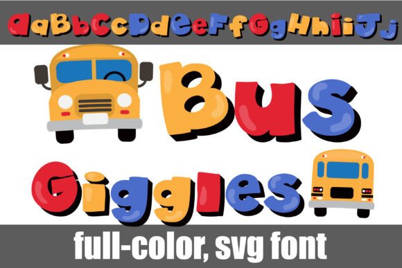 Bug Giggles: A Colorful Font for Vibrant Editorial Design
