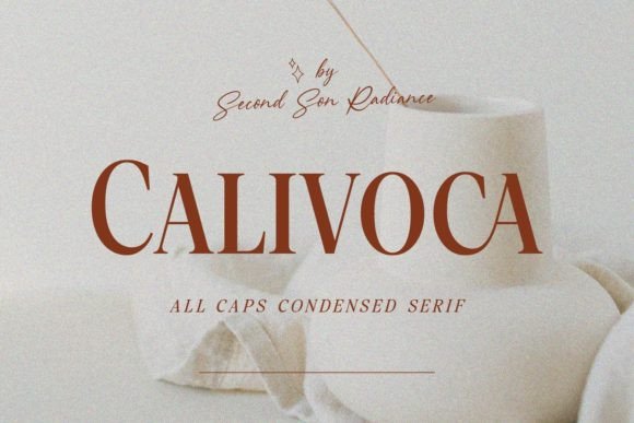 Calivoca: A Sophisticated Serif Font for Elegant Design Projects