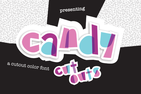 Candy Cutouts: A Vibrant Color Font for Scroll-Stopping Digital Campaigns