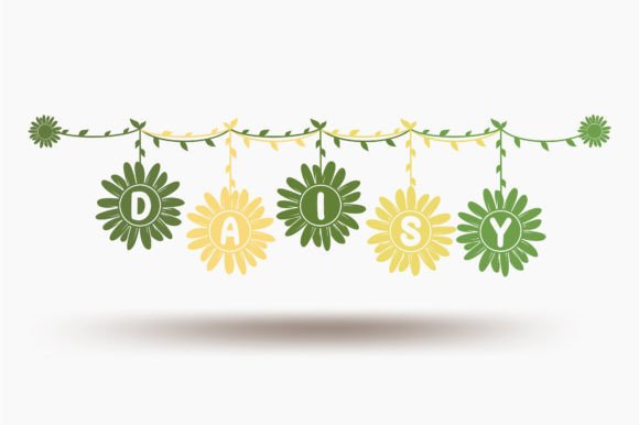 Daisy Link: A Cute Decorative Font for Creative Brand Campaigns