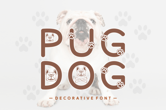 French Bulldog Font: A Whimsical Typeface for Pet Lovers and Lifestyle Brands