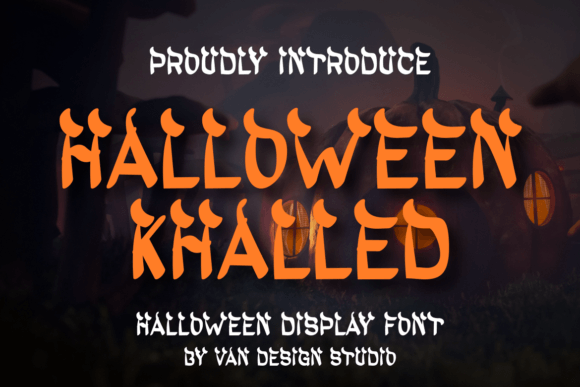Halloween Khalled: A Unique Decorative Font for Crafters & Sellers