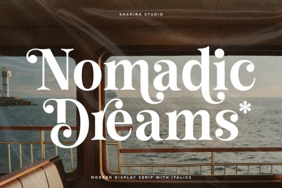 How Nomadic Dreams Font Elevates Modern Serif Design in Real Campaigns