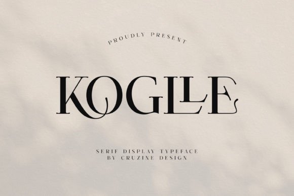 Koglle: A Sleek Serif Font for Confident Branding