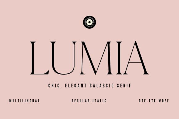 Lumia Serif Typeface: Elevating Digital Design with Timeless Elegance