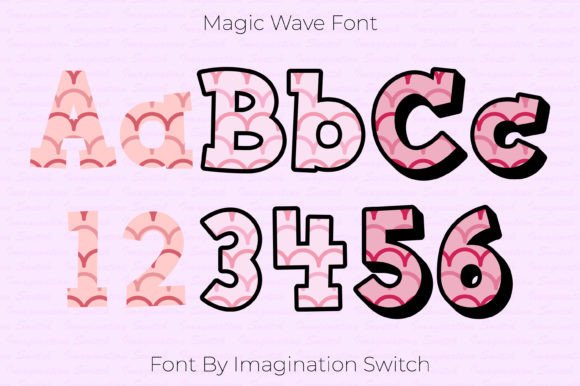 Magic Wave: A Color Font Designed for Digital Marketing Impact