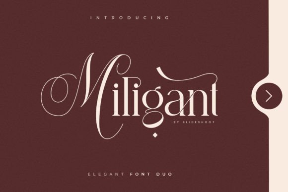 Miligant Serif: A Premium Font for Business Branding and Elegant Design