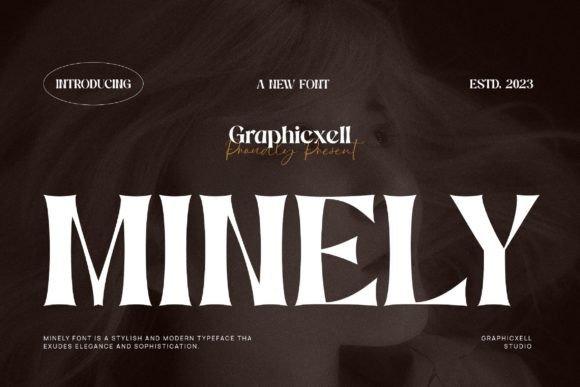 Minely: An Elegant Serif Typeface for Makers and Branding Lovers