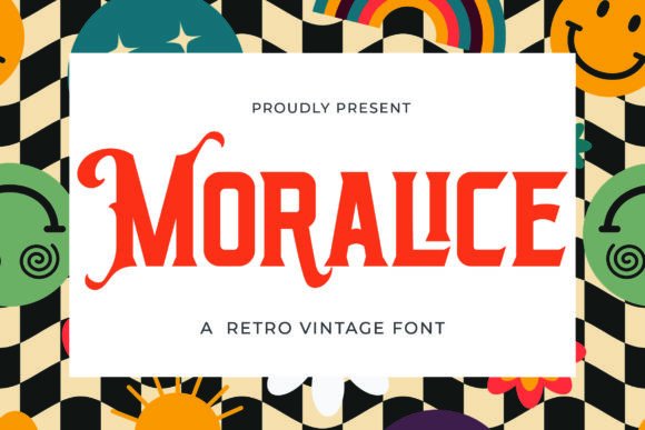 Moralice: A Retro Vintage Serif Font for Elegant Editorial Design