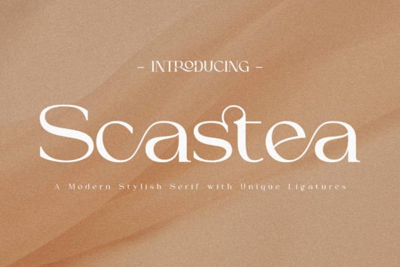 Scastea: A Modern Serif Font for Elegant Branding