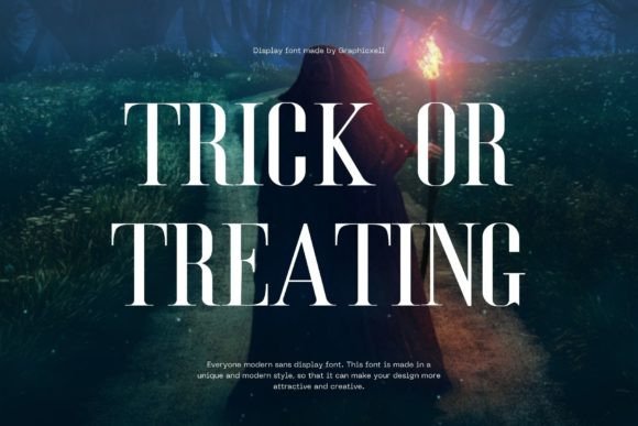 Trick or Treating: A Classy Serif Font for Elegant Editorial Design