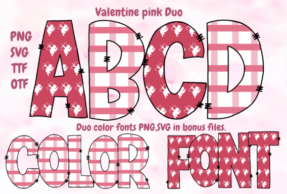 Valentine Pink Duo: A Handmade Crafter’s Guide to Love-Inspired Fonts