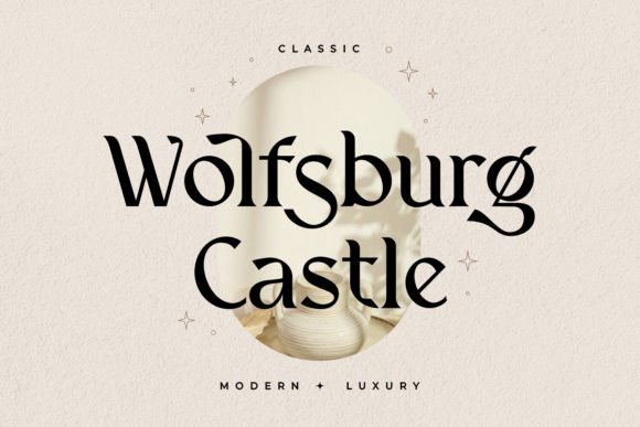 Wolfsburg Castle: A Timeless Serif Font for Elegant Handmade Designs
